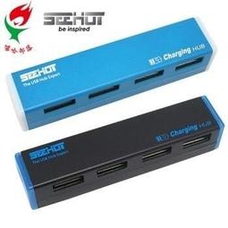 嘻哈部落Seehot 4 埠USB 2.0 HUB集線器(SH-H809) usb充電/資料傳輸 歷史價格詳細信息