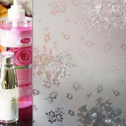 窗戶玻璃貼紙透光不透明窗貼化妝室防隱私防窺貼膜廁所窗花靜電紙 歷史價格詳細信息