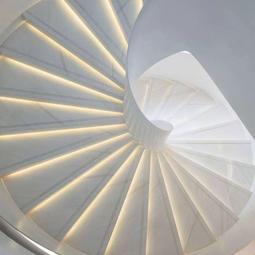 樓梯踏步燈追光燈智能感應流水控制器家用led嵌入式臺階燈帶 歷史價格詳細信息