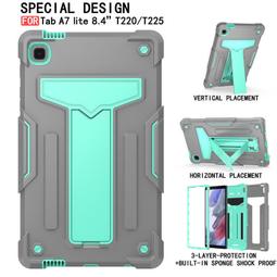 三星 Galaxy Tab A7 Lite 8.7 平板皮套 T220 T225 防摔 繁花 牛仔布 磁釦 支架 保護套 歷史價格詳細信息