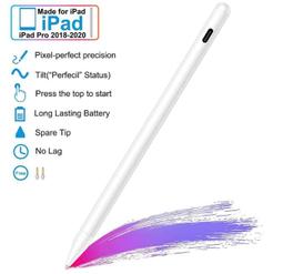iPad7 傾斜壓感 電容筆 ipad8 防誤觸功能 無延遲 長待機 主動式電容觸控筆 電繪筆 筆尖細 磁力吸附平板 價格比較,價格查詢,歷史價格詳細信息