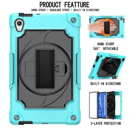 商務旋轉盤 三星 Tab A 10 10.1 2019 平板皮套 防摔 T515 T510 矽膠套 保護殼 平板保護套 歷史價格詳細信息