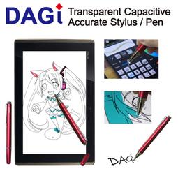 ASUS Eee Pad Transformer Prime 適用透明電容式觸控筆 電容筆 電容觸控筆 手寫筆-Dagi Stylus 達際科技-P504 歷史價格詳細信息