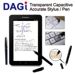 ASUS Eee Pad Transformer Prime 適用透明電容式觸控筆 電容筆 電容觸控筆 手寫筆-Dagi Stylus 達際科技-P504 歷史價格詳細信息