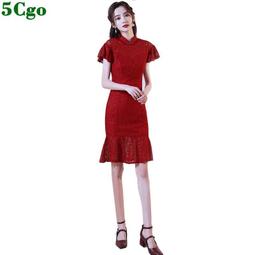 旗袍紅色旗袍敬酒服新娘訂婚禮服裙輕奢小眾高端新中式端莊大氣連衣裙 歷史價格詳細信息
