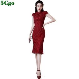 婚宴禮服／復古高端仿醋酸重工刺繡時尚改良式中長旗袍連身裙洋裝／3380超低價1449元／東方美人旗袍唐裝專賣店 歷史價格詳細信息