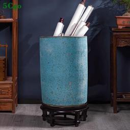 5Cgo 【代購七天交貨】新中式落地仿古石柱客廳書房酒店茶室玄關家居展示柱展廳擺件底座祥雲柱裝飾品擺設品 583788067493 歷史價格詳細信息