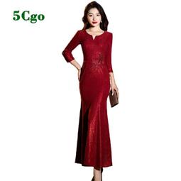 5Cgo【代購七天交貨】成人喜宴禮服媽媽裝年輕高貴喜婆婆婚宴裝旗袍禮服婚禮洋氣結婚敬酒服t767909806093 歷史價格詳細信息