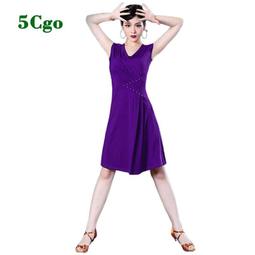 5Cgo【鴿樓】新款鑲鑽國標舞演出服華爾滋大裙擺連衣裙摩登舞裙交誼舞氣質舞團定制t638984456265 歷史價格詳細信息
