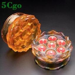 七彩蓮花酥油燈座 大號八吉祥家用供佛琉璃酥油燈燭台~優樂美 歷史價格詳細信息