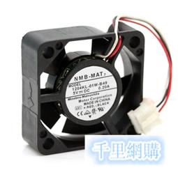 NMB 1604KL-01W-B40 4010 4cm 5V 0.16A 兩線雙滾珠風扇 歷史價格詳細信息
