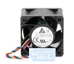 Delta臺達 4CM 4線PWM 4028 12V 0.87A TFB0412EHN服務器暴力風扇 歷史價格詳細信息