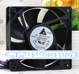 臺達AFB1224GHE 12038 24V 1.6A變頻器 檢測告警12cm暴力散熱風扇 歷史價格詳細信息