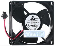 EFB0824EHF 電24V 0.35A 尺寸 8032 轉速5200RPM 2線台達散熱風扇 歷史價格詳細信息