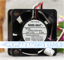 NMB 1606KL-05W-B39 4015 4CM 24V 0.06A 超安靜/復印機散熱風扇 歷史價格詳細信息