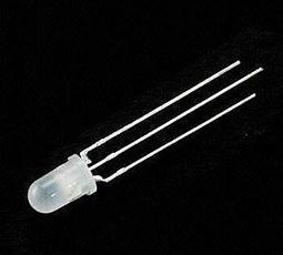 5MM LED 紅綠雙色 共陽透明（普綠偏黃）3腳 發光二極體(10個) 194-01620 歷史價格詳細信息