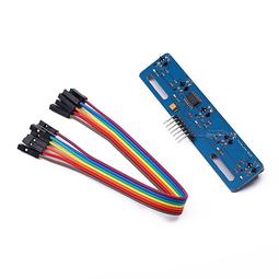 5路循跡感測器 五路 尋跡感測器 尋跡模組 紅外感測器 tcrt5000l w3 056 [5059594] 歷史價格詳細信息