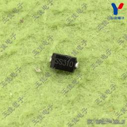 貼片 A型 SMA SS54 肖特基二極體 40V 5A DO-214AC(10只）196-04758 歷史價格詳細信息