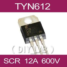 【DIY_LAB#364】TYN612 (TO-220)12A 600V SCR單向矽控整流器/單向可控矽電晶體(現貨) 歷史價格詳細信息