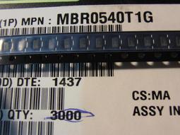 MBR0540T1G 絲印B4 貼片SOD-123 40V/500mA 肖特基二極管全新原裝 歷史價格詳細信息