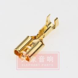 6.3/4.8mm/2.8mm冷壓接線連接端子插簧 優質加厚黃銅帶保護套 歷史價格詳細信息