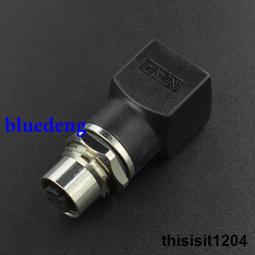 M12母座 8芯 X型轉RJ45 工業網線萬兆傳輸插頭 歷史價格詳細信息