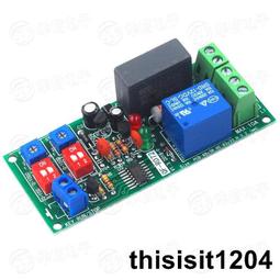 繼電器模組雙路延時時間繼電器模塊定時接通斷開循環控制板12v24V交流220V繼電器模塊 歷史價格詳細信息