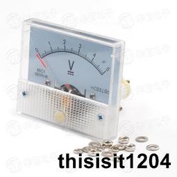 85C1 GB/T7676-98 Analog Panel AMP Meter Voltmeter Gauge DC 0-30V/50V 0-5A/10A 歷史價格詳細信息