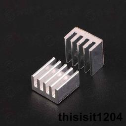 電子散熱器 鋁型材散熱片 芯片導熱塊 28*28*15MM184-03605 歷史價格詳細信息