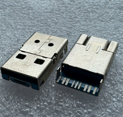 USB公頭 USB插頭 AM焊接式 USB公頭A型介面 直插平頭(F1A4) 188-04410 歷史價格詳細信息