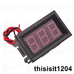 0.36/0.56英寸直/交流電壓表30-500V兩線三線LED數位顯示反接保護 Y00752 歷史價格詳細信息