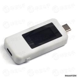 Type C電壓檢測 USB 電流測試儀 充電器 電量監測 檢測器 支援QC 2.0 3.0 PD快充 KWS 電壓表 歷史價格詳細信息
