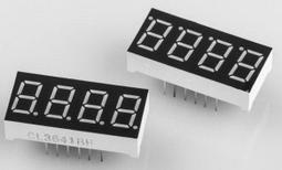 七段顯示器 紅色 數碼管 0.28/0.36/0.4/0.5/0.8英寸 1-2-3-4位 共陰共陽時鐘 歷史價格詳細信息