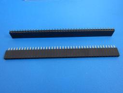 單排排針 單排母一套 間距2.0MM 1*40P 接插件 特價 (2個一拍) 歷史價格詳細信息