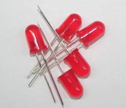 LED發光二極體 紅光5MM (壹包20入)紅色光 003371  ( 每標 20個 /12元 ) 歷史價格詳細信息