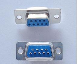 DB9插頭插座 母頭公頭塑料金屬外殼 藍膠焊線式插頭~閒雜鋪子 歷史價格詳細信息
