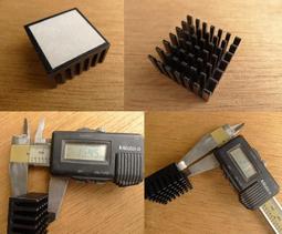 【散熱片】大型散熱器大功率散熱片鋁合金顯存功放散熱片70*70*20MM開孔 歷史價格詳細信息