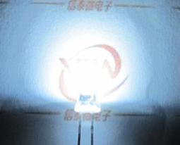 5MM 白光大草帽 草帽白 LED 散光發光管3.2-3.4V v（50個一拍） [138752] 歷史價格詳細信息