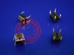 【含稅】直插 微動開關/按鍵開關 6*6*4.3MM好品質 立式4腳 輕觸開關 6X6X4.3 190-03985 歷史價格詳細信息