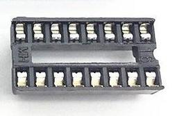 DIP16腳插座 ic座 16P芯片座 IC插座 集成電路座 直插16腳插座 240-00551 歷史價格詳細信息
