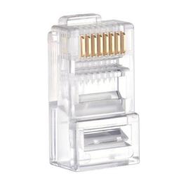 RJ11 水晶頭 電話水晶頭 電話接頭 四芯水晶頭 100個/包 歷史價格詳細信息