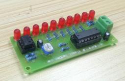 NE555+CD4017流水燈 十路流水燈套件 配資料 電子製作 DIY 小製作164-00836 歷史價格詳細信息