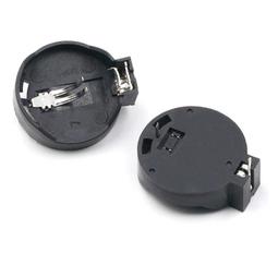 CR2032電池座 CR2025 BS-7 6V 直插 裝2粒 紐扣電池座 電池盒環保 230-01446 歷史價格詳細信息