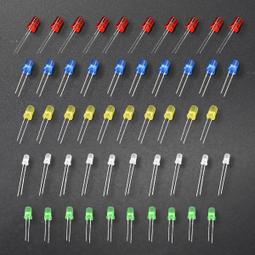 5mmLED燈珠藍發藍光(100顆)．2腳F5藍色藍燈發光二極體插件直插發光二極管 歷史價格詳細信息