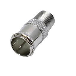 英制F公頭轉TV9.5母頭高清有線限電視機頂盒轉接頭射頻線延長RF頭（量大從優） 歷史價格詳細信息