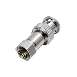 BNC轉換公頭轉2芯雙絞線壓接頭免焊監控攝影機接頭BNC公轉正負(工程專用) 歷史價格詳細信息