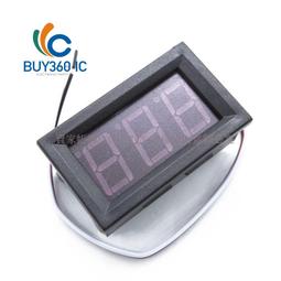 0.56寸三位直流電壓表頭3線高精度DC0-99.9V電瓶紅色藍數顯電壓表 歷史價格詳細信息