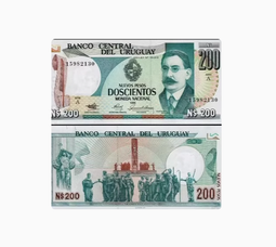 全新UNC 烏拉圭50比索紙幣 外國錢幣 ND(1988-89)年 P-61A【滿300出貨】 歷史價格詳細信息