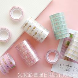 手賬裝飾素材 手帳DIY 可愛卡通 ▬韓國Thence平替款透明黑色閃粉拉鍊6孔活頁筆記本追星手賬本-鑫星精選 歷史價格詳細信息