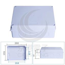 京港電子【260400000112】防水接線盒 ABS 80*50 4孔 25mm KR02 歷史價格詳細信息